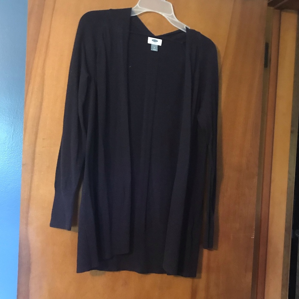 Eggplant color old navy cardigan